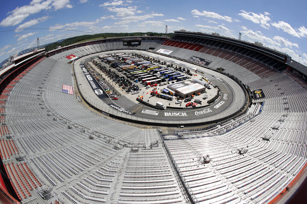 APTOPIX NASCAR Bristol Auto Racing